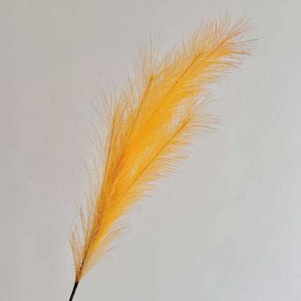 Real touch Artificial Flower 7-Fork Reeds For Decor,Dried Flowers,Highly Realistic,  Firework Decoration, Pink Feather Decor, Wedding Scenery, Flower Arrangement, Window Display, Photo Prop