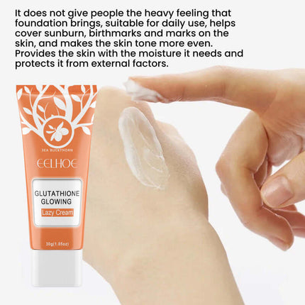 Concealer BB Cream,Brightens & Evens Skin Tone, Hydrates, Refreshing & Non-Greasy, Covers Spots & Acne Scars, Natural Complexion, Lazy Makeup  EELHOE