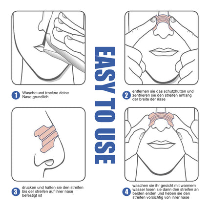 Adult Nasal Ventilation Strips, Anti-Snoring, Respiratory Tract Dredge, Anti-Snoring Sticker, Snore Stopper Patch, Nasal Care  West&Month
