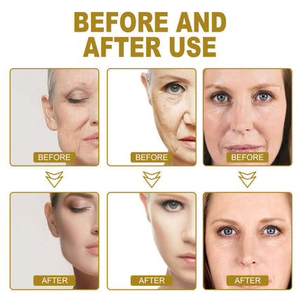 Ginseng Anti-Wrinkle Rejuvenating Serum，Collagen Moisturizing, Deep Hydration, Tightens Facial Skin, Leaves Skin Smooth, Supple & Elastic  EELHOE